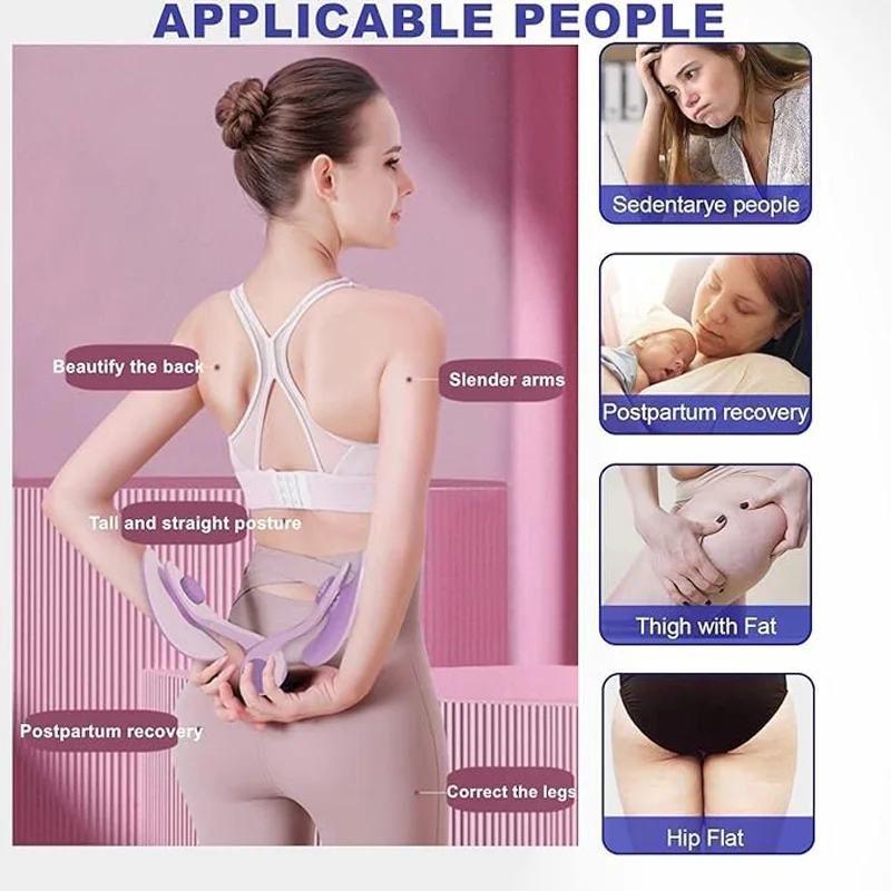 Muscle Trainer Multifunctional Adjustable Pelvic Floor Muscle Trainer Postpartum Repair Leg Clamp for Women Thin Legs and Beautiful Legs muscle trainer