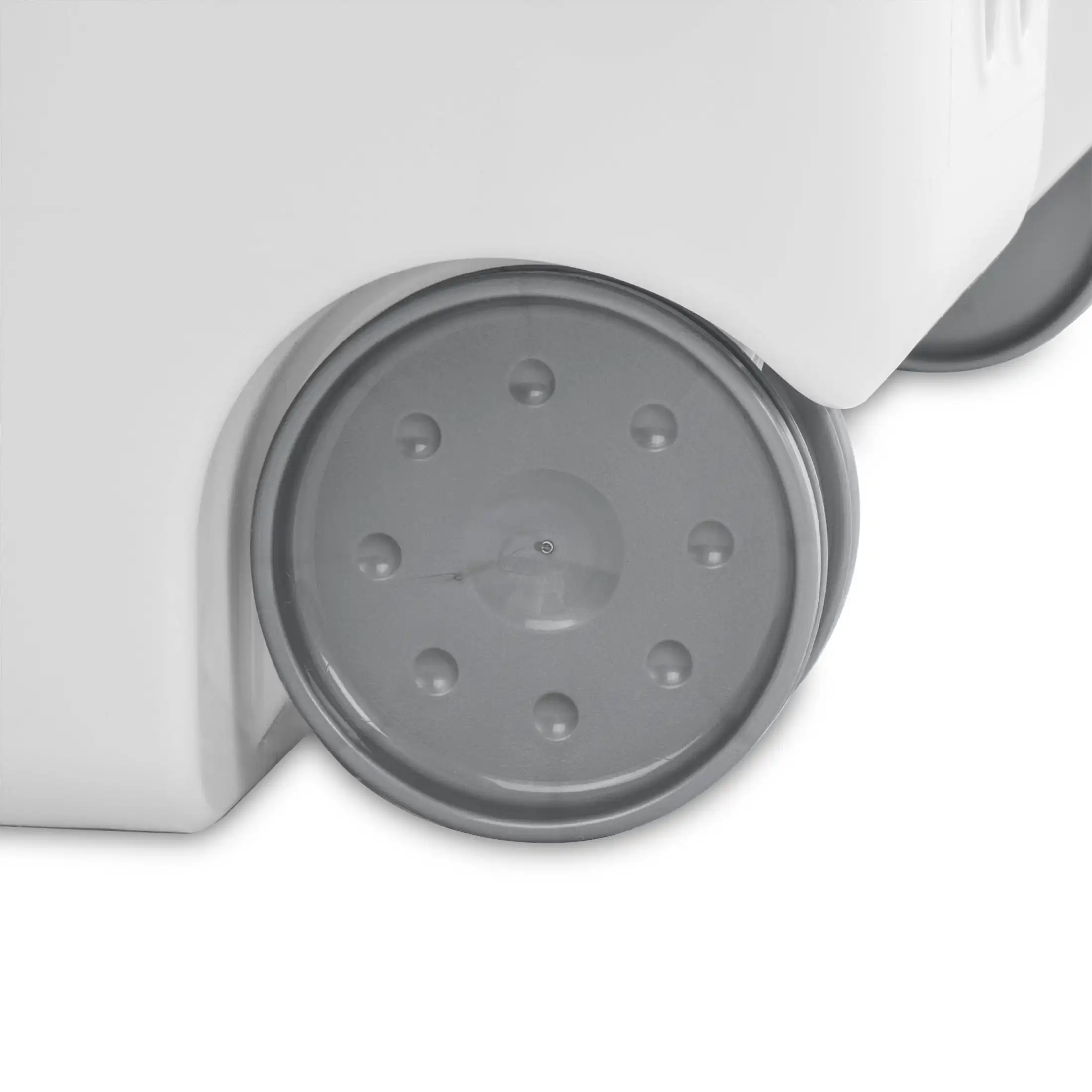 2-Pack Plastic Laundry Basket with Wheels for Dirty Clothes and Laundry Transport