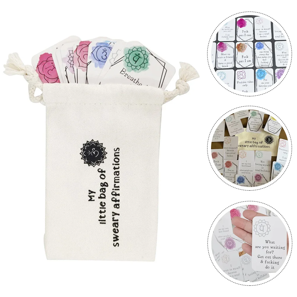 

1 Set of Funny Affirmation Card Gift Affirmation Cards Positive Cards Encouragement Cards