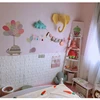 Baby Nursery 3D Animal Head Wall Mount Kawaii Stuffed Elephant/Giraffe/Zebra  Hanging Toys Kids Room   Sculptures 5