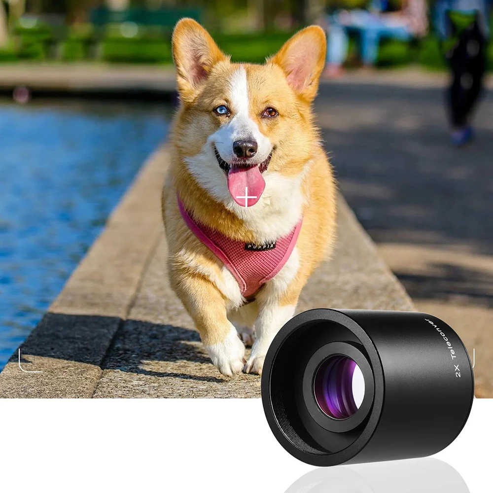 Manual Telephoto Lens 500mm F8.0 with 2X Converter for Nikon D3400 D500 D7200 D5