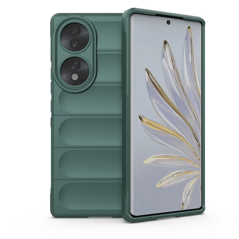 Shockproof Soft Silicone Rubber Bumper Phone Cover, 6.67 Inch