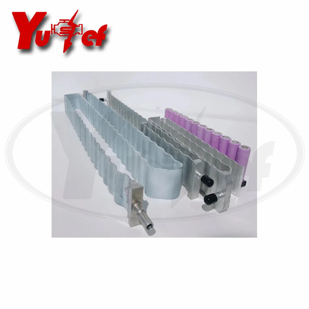 리튬 이온 배터리 팩 액체 냉각 플레이트 3003 알루미늄 압출 OEM TR-CY1130