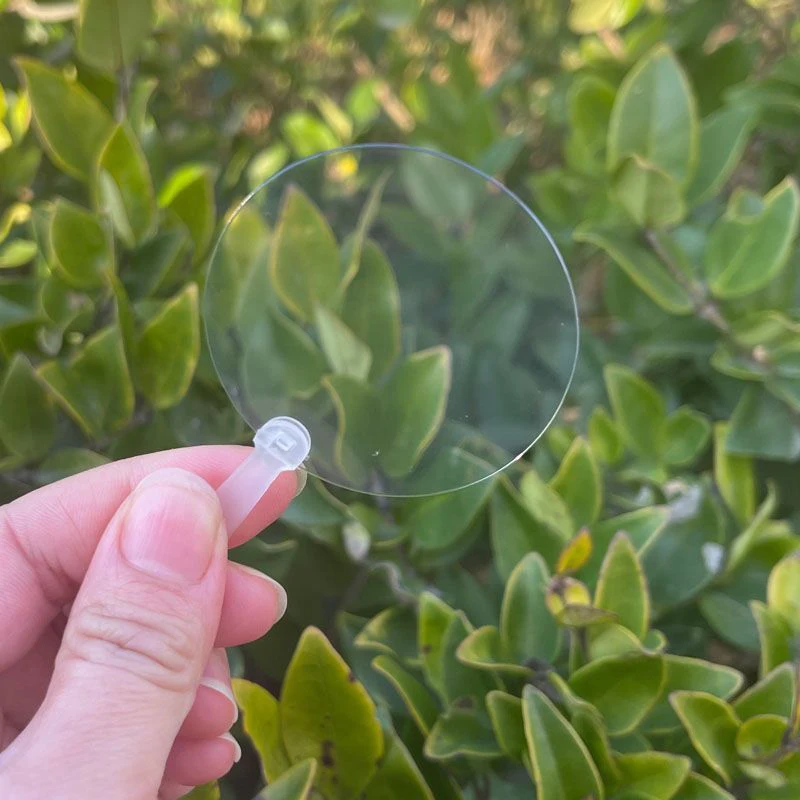 Mini Fan 50Pcs 5cm Transparent Blank Child Kids DIY Art Wedding Birthday Party Favors Handmade Gift