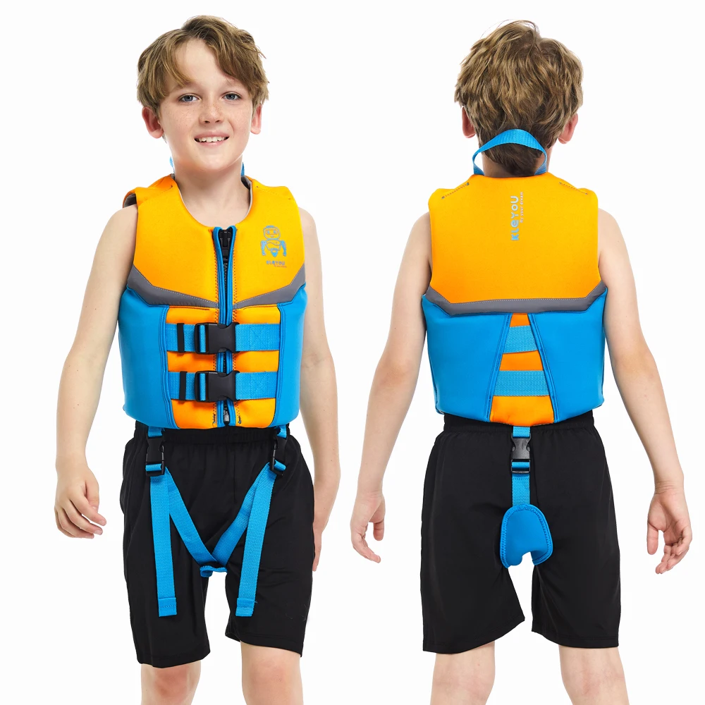 KidsBuoyancySnorkelVestsLifeJacketforChildrenSwimVestforBoys