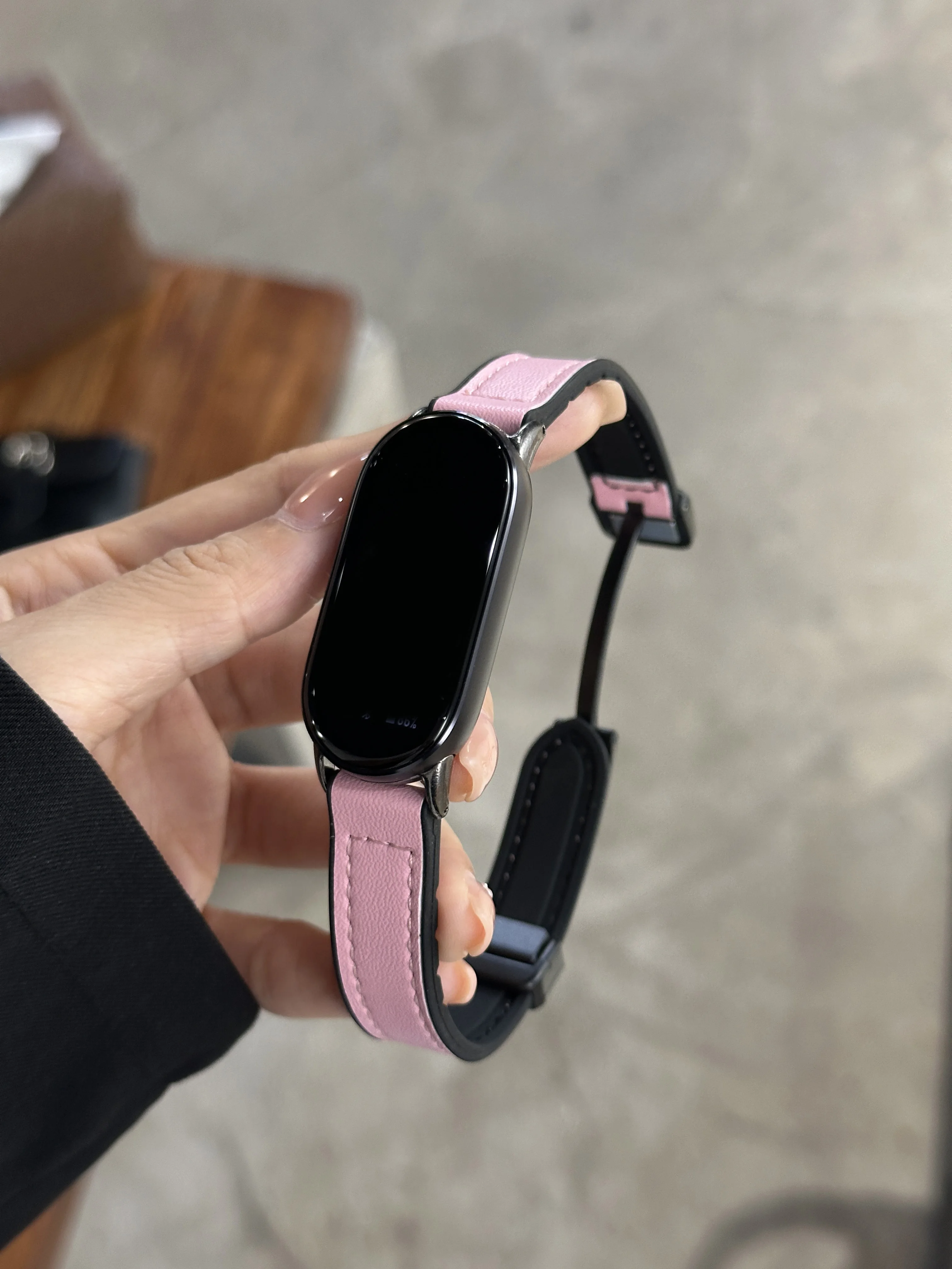 Magnetic Leather Strap Wristband Accessory Bracelet