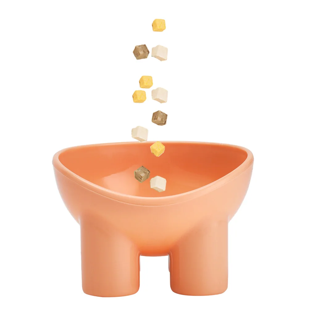 Tieker Anti-dumping Neck Guard Pet Feeding Bowl Macaron Color Cat Food Bowl Pet Feeding Supplies