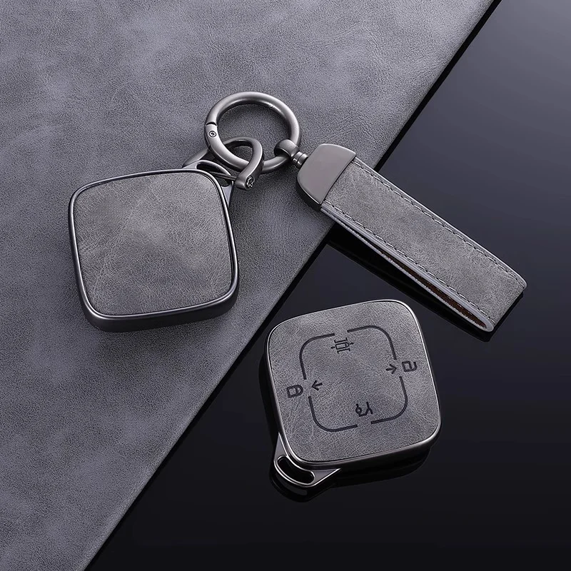 Portable Key Case for ZEEKR 001 ZEEKR X 2023 2024 Remote Car Key Cover Fob Holde
