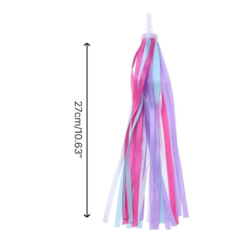Bicycle Handlebar Grips Bicycle Accessories 1 Pair Bicycles Ribbon Grips Bike Streamers Set Scooter Tassels