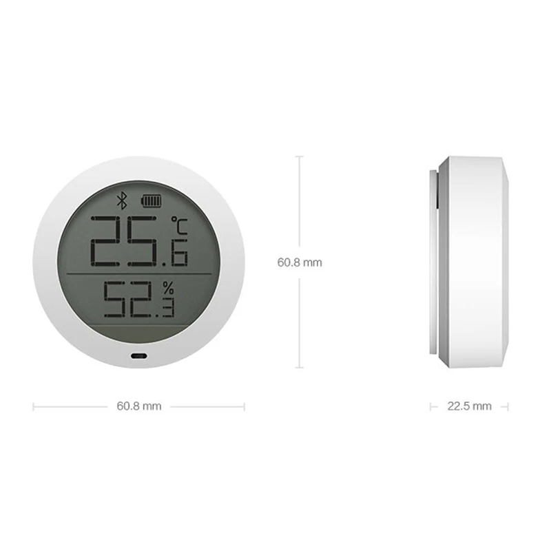Original Xiaomi Mijia Smart Bluetooth Temperature Humidity Sensor MI Digital Thermometer with LCD Screen for Smart Mi Home Life