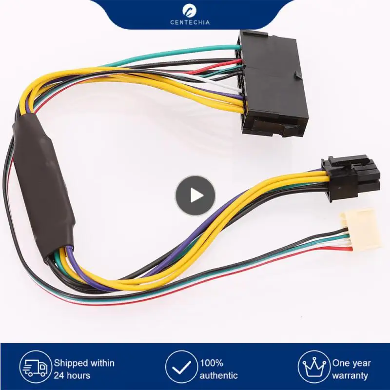 Cavo Adattatore Di Alimentazione Atx Da 24 Pin A 6 Pin Per Hp Z220 Z230 Sff Mt Twr Series 4000 6005 8300 Prodesk 600 G1 Elitedesk 800