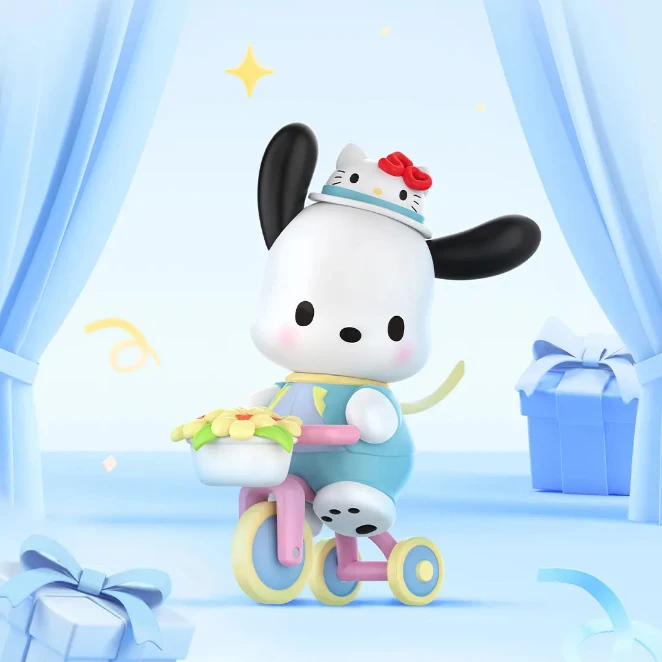 thumbnail image 1 of Caja sorpresa con personajes originales de Sanrio, Hellokitty, serie del 50.° aniversario, juguetes, figuras de anime, caja misteriosa, decoración, regalo de Navidad, 1 of 5