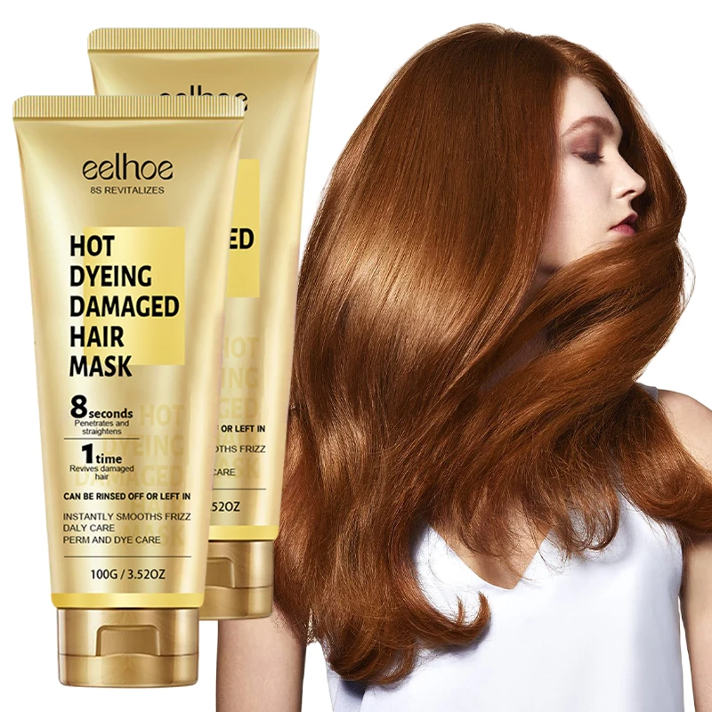 Keratin Hair Repair Mask for Frizz and Dryness
