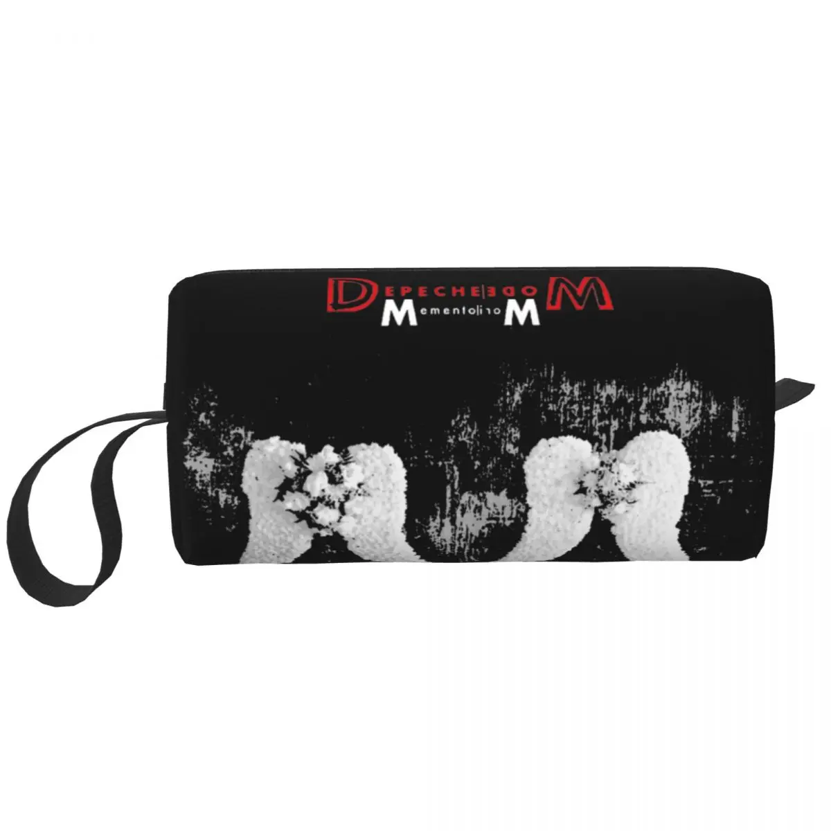 Depeche Cool Mode Cosmetic Bag Per Le Donne Borse Per Il Trucco Memento Mori Travel Zipper Toiletry Bag Organizer Merch