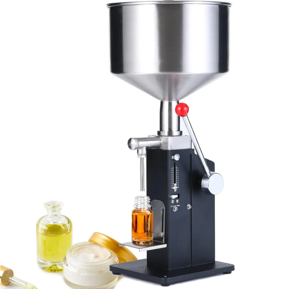 SUMEVE Manual Paste Liquid Filling Machine 5-50ml Bottle Filler Kitchen Accessories Adjustable Bottle Filling Machine A03