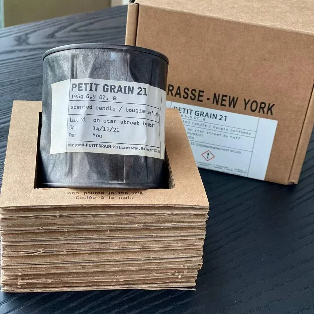 

Top Scented Candle Laboratory Out-of-print Tattered Iron Cans Fragrance Candles Santle No.21 Luxury Birthday Christmas Gifts