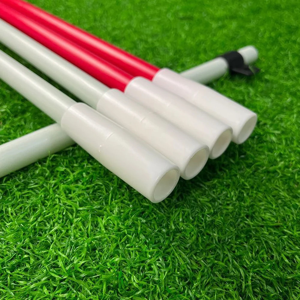Golf Hole Pole Cup Flag Stick Detachable Anti-Rust For Yard Garden Driving Range Practice Training Golf Putting Green Flagstick golf flagstick