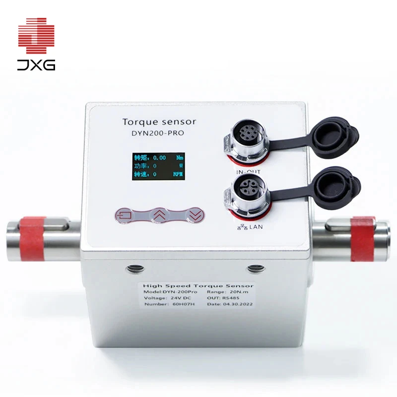 High Precision 0.5-2000Nm Dynamic Torque Sensor Load Cell, 10000rpm with Display for Motor Testing