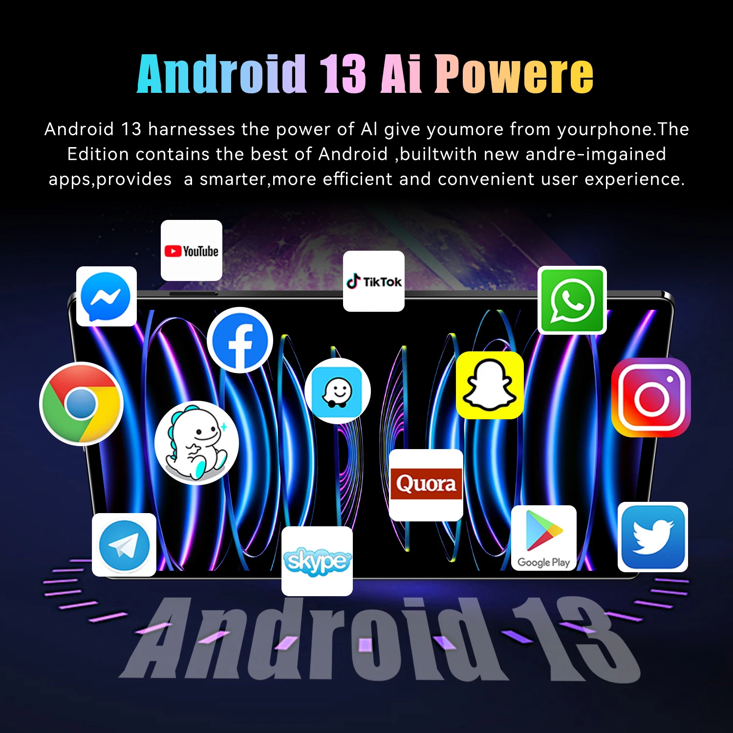 Tablette Android Pad 6 Pro, MTK6797, 10 cœurs, 12 Go + 512 Go, 8000mAh, WiFi, Bluetooth, réseau, tablette d\'origine, version globale