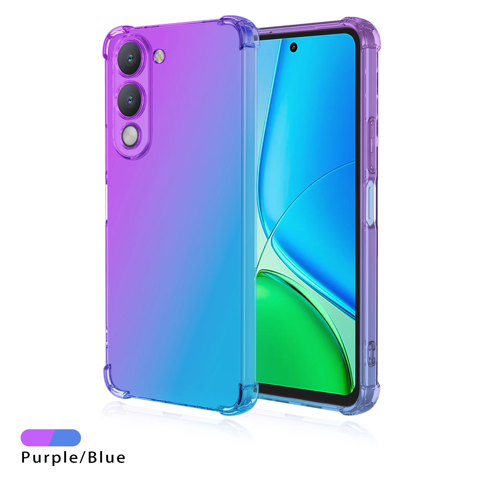 Gradient Airbag TPU Shockproof Case - Protective Cover s Coque Capa