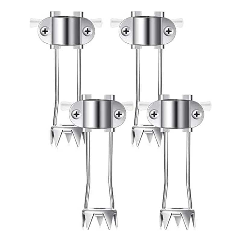 

Ice Stick Head 5 Claws Hiking Accessories Crutch Head For Walking Sticks, Trekking Poles 4PCS