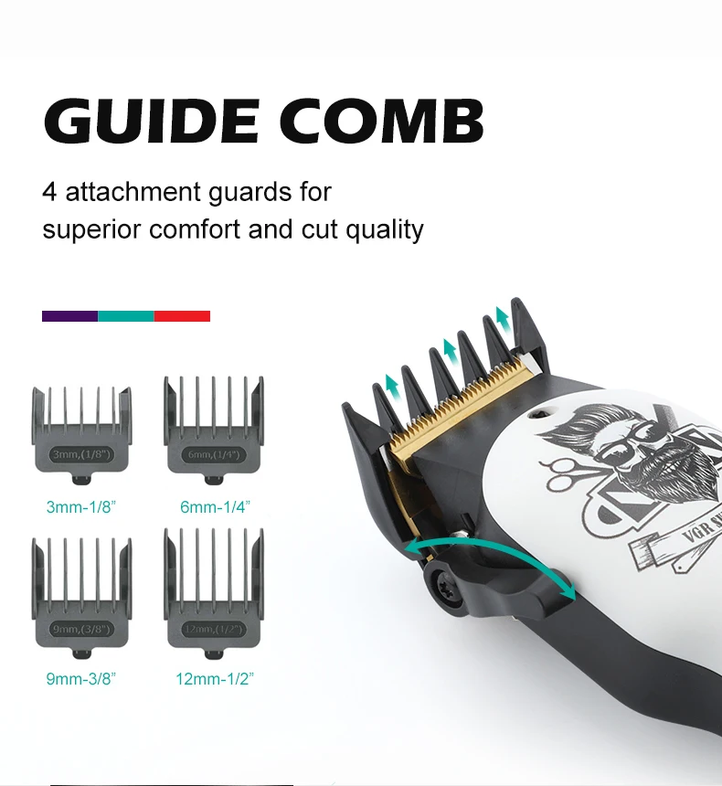 VGR V-699 Salon Series Professional Hair Trimmer