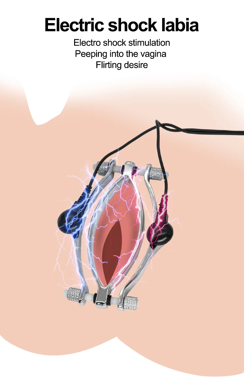 Electro Sex Toys Electric Sex Toys Electric Shock Anal/Penis Plug Cock Cage/Ring Nipple Sucker Clamp Labia Clip Massage Gloves SM Electro Stimulator Adult Sex Toys