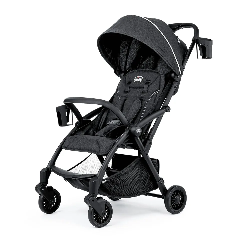 

Compact Stroller with Canopy, Lightweight Aluminum Frame Umbrella Stroller, for Babies and Toddlers up to 50 lbs.