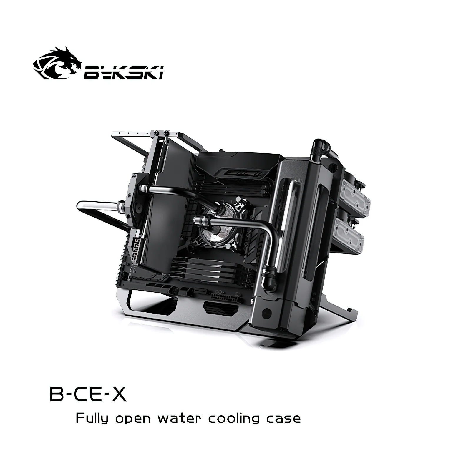 Bykski Open Frame Chassis Distro Plate Refrigeração a Água Caixa do Computador Chassis B-ce-x - Imagem 4