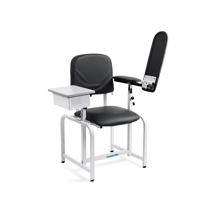 

Hospial Economic Bl-ood Donation Drawing Chair Medical Manual Durable Phlebotomy Va-ccine Chairs With Drawer