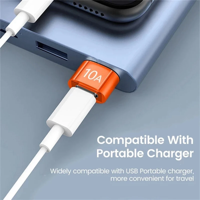 OTG USB 3.0 To Type C Adapter TypeC Female to USB Male Converter Fast Charging Data Transfer For Macbook Xiaomi Samsung 2Pcs