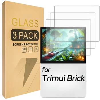 9H Hardness Tempered Glass for Trimui Brick Game Console Screen Protector Anti-scratch Films for Trimui Brick Game Accessories