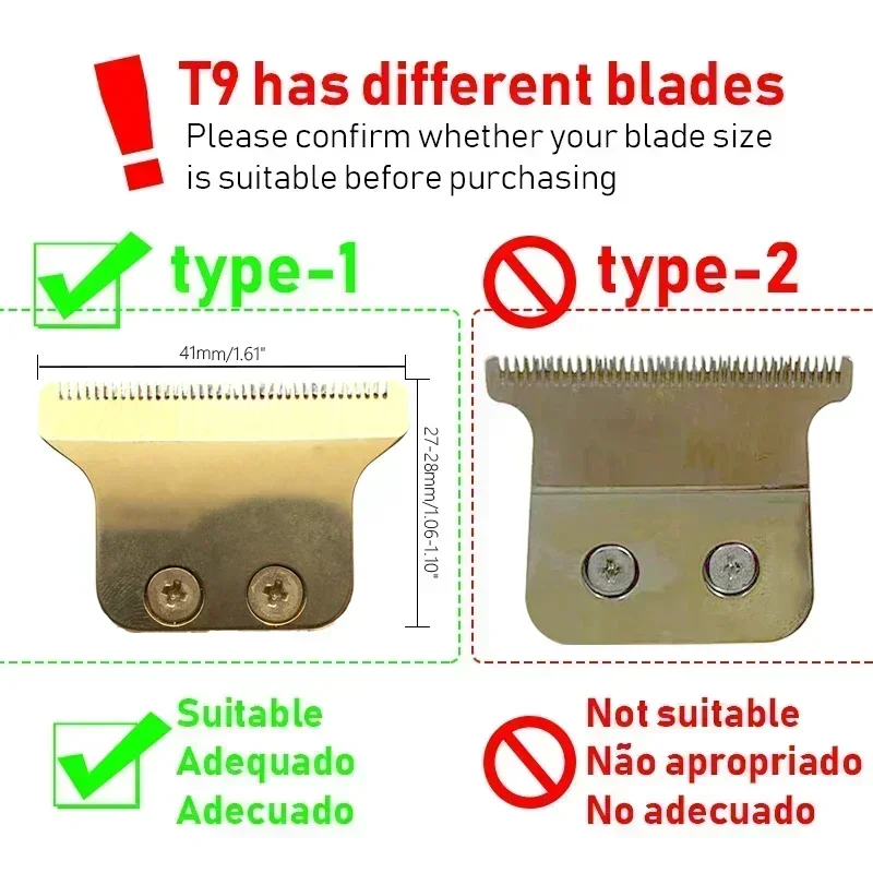 Hair trimmer for T9 1/2/3/6/9/12 mm Professional limit comb universal guards hairdresser hair cutting guide barber accessories