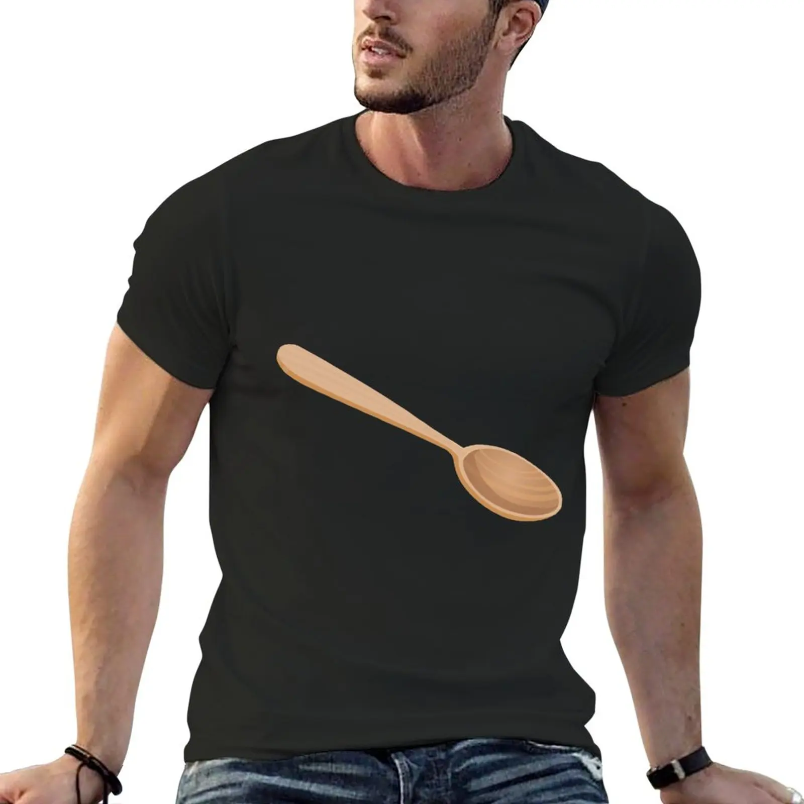 

Wooden Spoon T-Shirt anime Tee shirt graphic t shirts sweat shirts tshirts for men