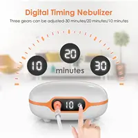 Nébuliseur portable, machine nébuliseur pour adultes et enfants, mini nébuliseur portatif avec embout pour adultes et masques de chargement 3
