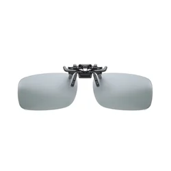 Photochromic Polarized Clip - On Sunglasses for Day & Night Driving UV400 Protection (Photochromic Lens)