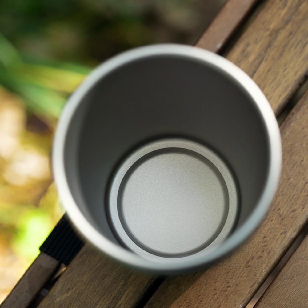 1pc Tiartisan Beer Mug Pure Coffee Mug Single Wall Kitchen Drinkware Kids Beer Milk Water Cup 320ml Camping Tableware 5