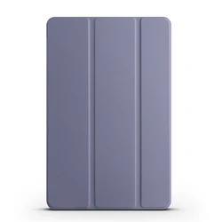 Soft Silicone Slim Protective Case - 8.8 Inch PU Leather Cover for LEGION Y700 2022 1st (Lavender)