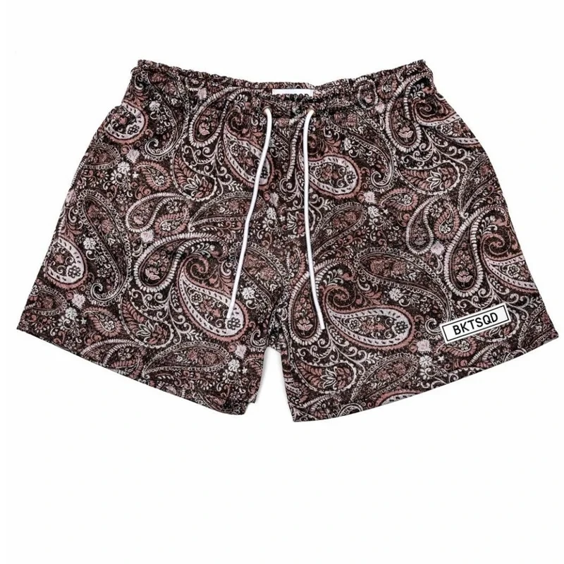 Summer Mesh Basketball Shorts Men Quick Drying Loose Sports short pants BUCKETSQ fashion Trend Sweatpants Running Beach shorts 5