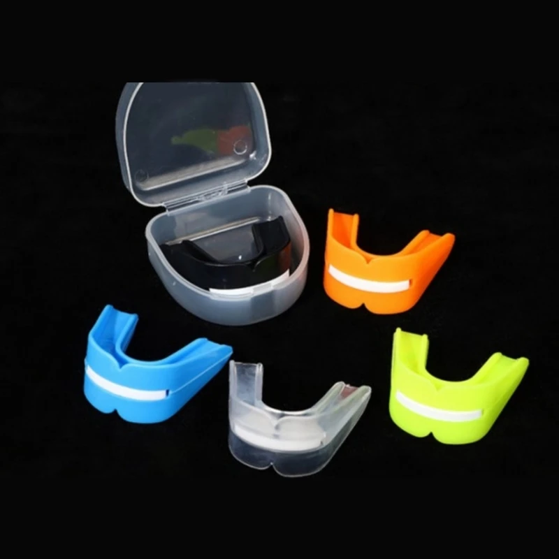 Sport Mouth Guard Youth Mouthguard Adults Athletic Double-Sided Gum-Shield