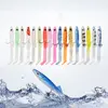 17pcs Mixed Color Raglou Fishing Sea Fishing Spinning Soft Lure Silicone Bait Shad Silicone Fishing Trolling Artificial Bait 1