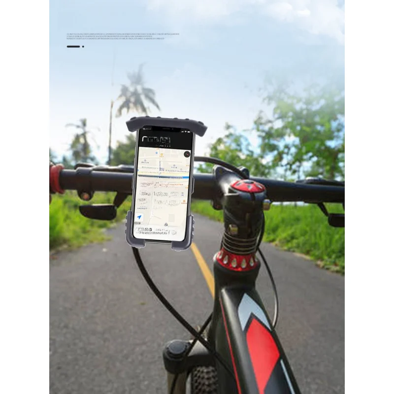 Bike Navigation Phone Holder Delivery Motorcycle Rider Car Pedal Scooter Shockproof Phone Mount