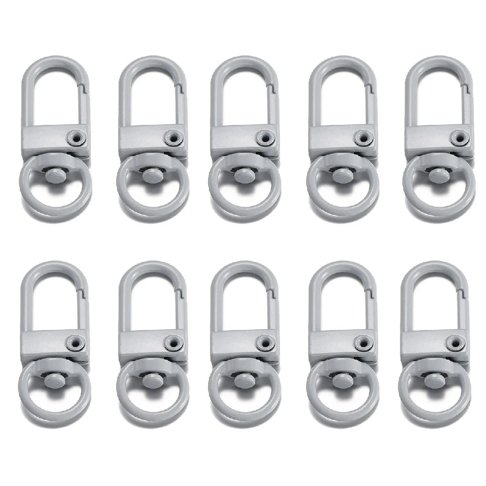 Alloy Snap Lobster Clasp Hooks for DIY Jewelry and Accessories (10-Pack) Wholesale