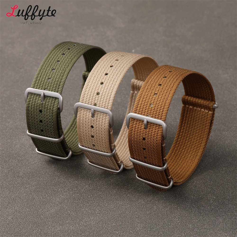 Universal Nylon Fashion Wrist Bracelet - Comfortable Men's and Women's Replacement Watch Strap
