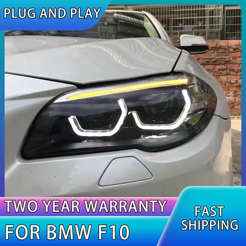 Car Lights for BMW F10 F18 LED Headlight 20112017 520I 525I 530I Head