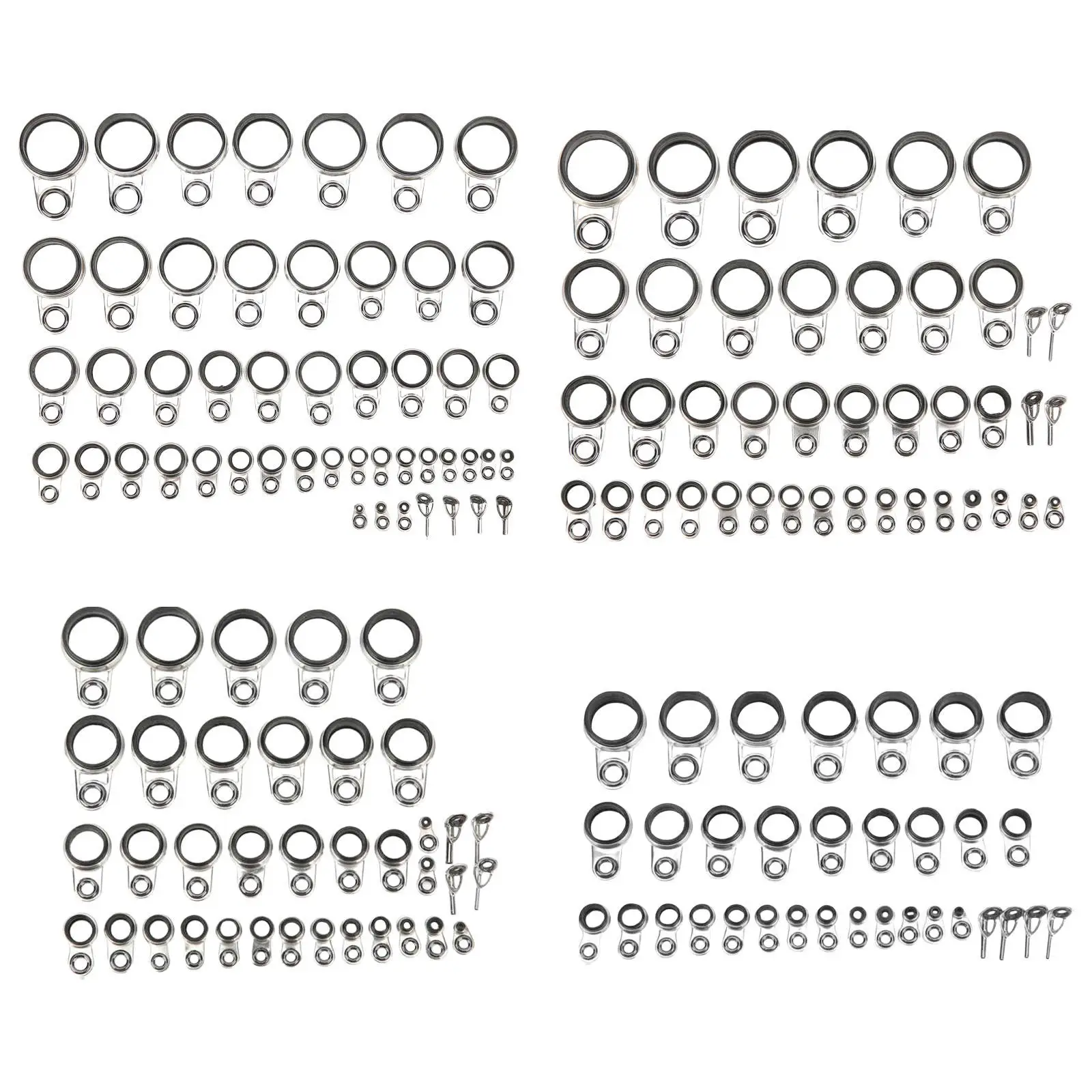 Fishing Rod Guides Wire Loop Stainless Steel for Replacement Accessories