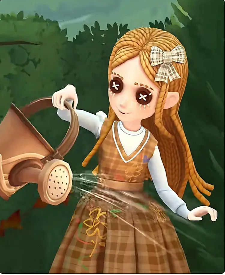 Fünfte Person Grid Cosplay Kostüm Herbst Ernte Festival Damen Kinder Spiel Stil Einzigartige Zweck Kleidung 2