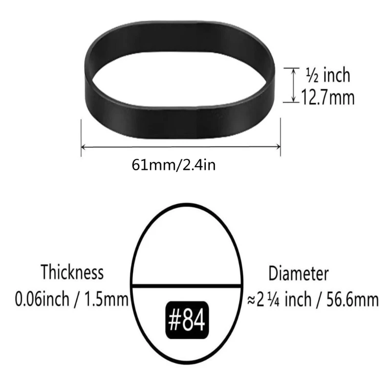 YD61 Tactical Rubber Bands UV Heat Cold Resistant Heavy Duty Elastic Wide Thick for Fixed tactical rubber bands