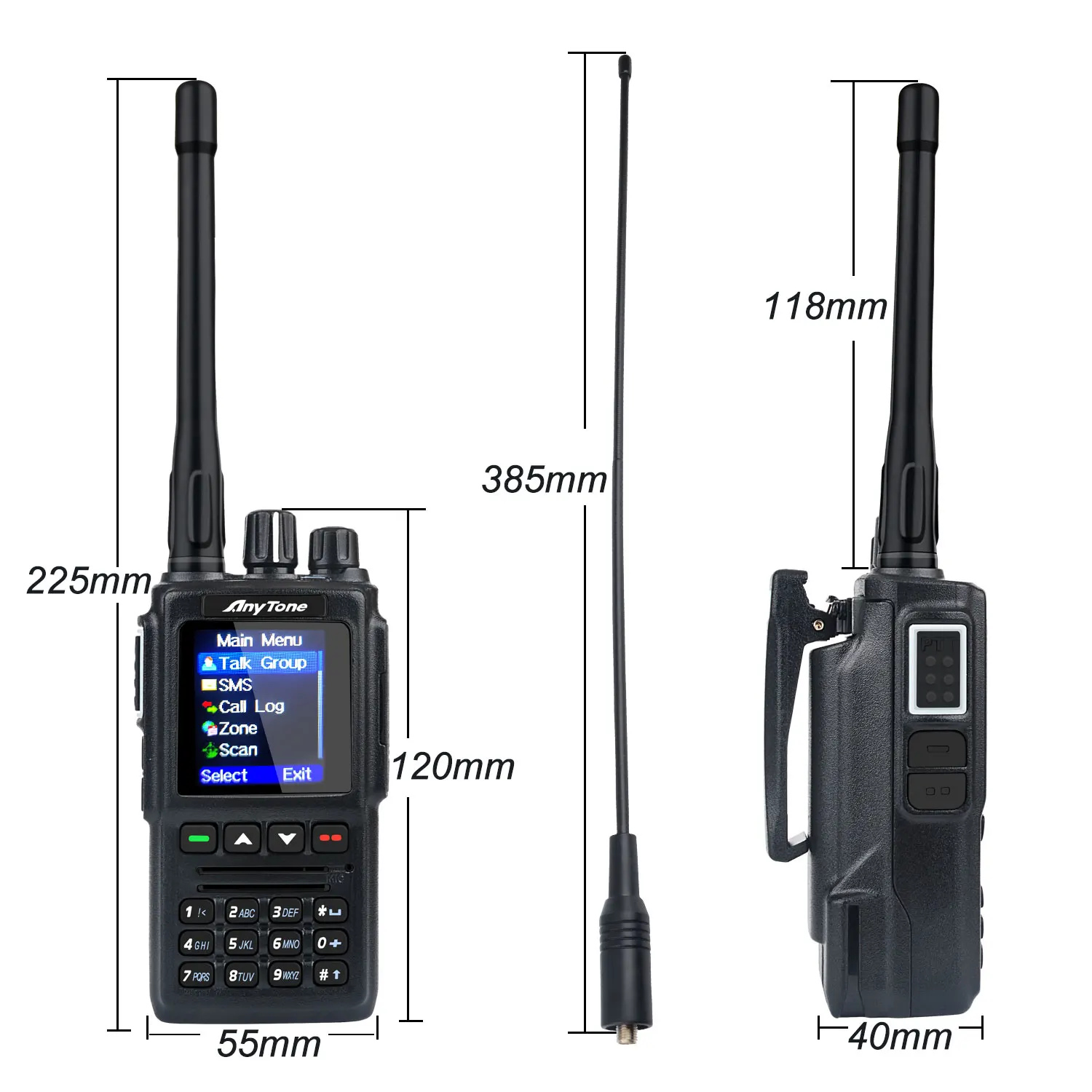 Anytone D168UV Dual Band Radio 5