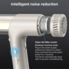 Hair Dryer with Diffuser Ionic Blow Dryer High-Speed Brushless Hairdryer Low Noise Air Blower 5 In 1 Hair Styler Curling Wand 5